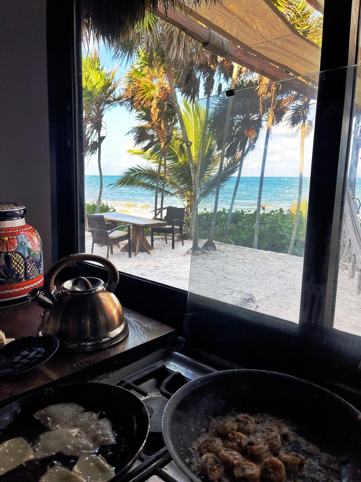 Casa De Mar, Tulum, Hermosa Villa Privada A La Orilla Del Mar Con Cocina Экстерьер фото